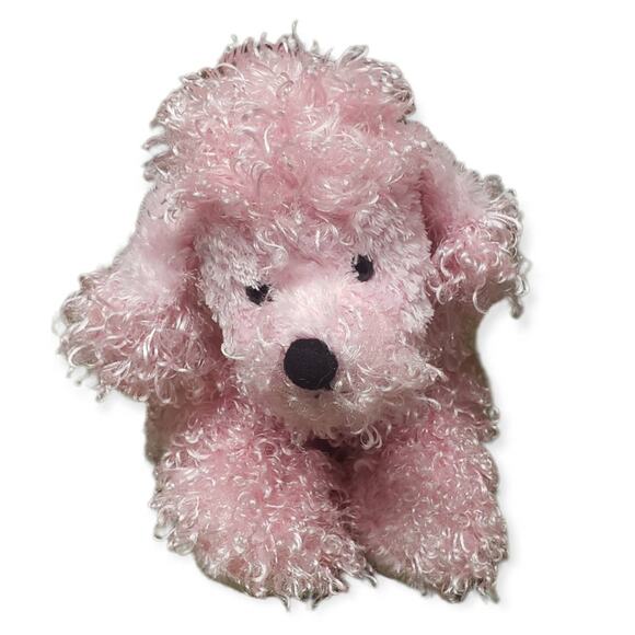 Ganz Webkinz Pink Poodle Plush Stuffed Animal - Picture 1 of 6